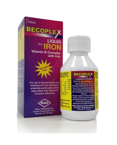 BECOPLEX SYRUP WITH IRON 125ML