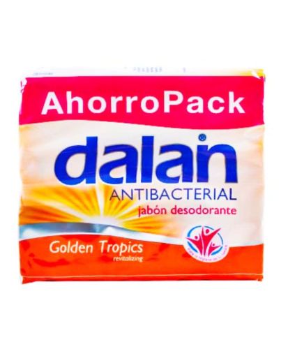 DALAN GOLDEN TROPIC 3PK ANTIBACTERIAL SOAP