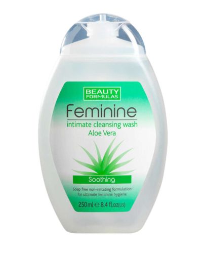 BEAUTY FORMULAS INTIMATE CLEANSING WASH ALOE 250ML