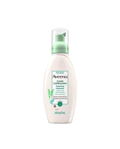 AVEENO CLEAR COMPLEXION FOAM CLEANSER 60Z