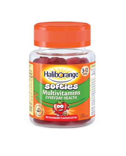 HALIBORANGE MULTIVITAMINS 30 STRAWBERRY SOFTIES