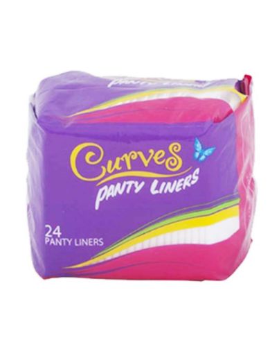 CURVES PANTY LINERS 24CT