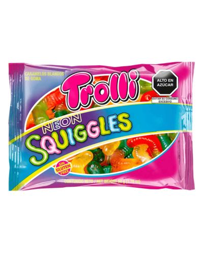 TROLLI NEON SQUIGGLES 50G