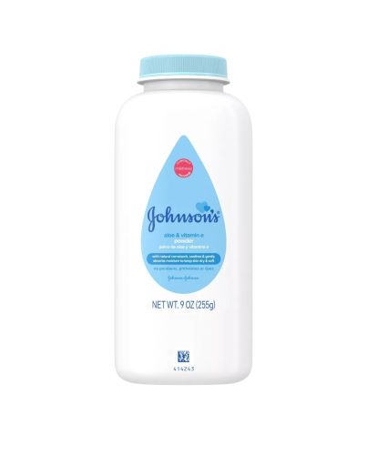 JOHNSONS BABY POWDER VITAMIN E WITH CORNSTARCH 9OZ