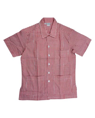 RED CHECKED SHIRT JACS SIZE 6