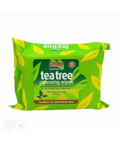 BEAUTY FORMULAS TEATREE CLEANSING 30 WIPES