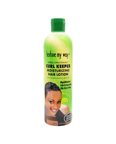 TEXTURE MY WAY CURL KEEPER  HAIR LOTION 120Z