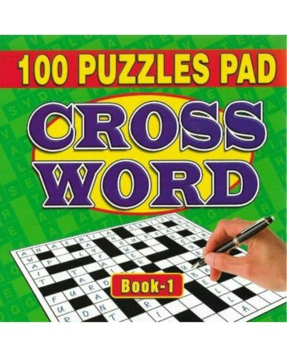 100 PUZZLE PAD CROSSWORD BOOK