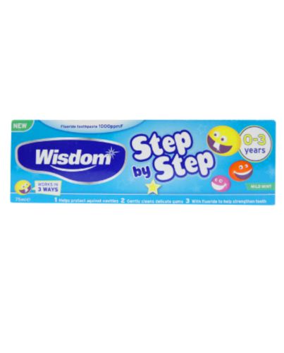 WISDOM TOOTHPASTE 0-3