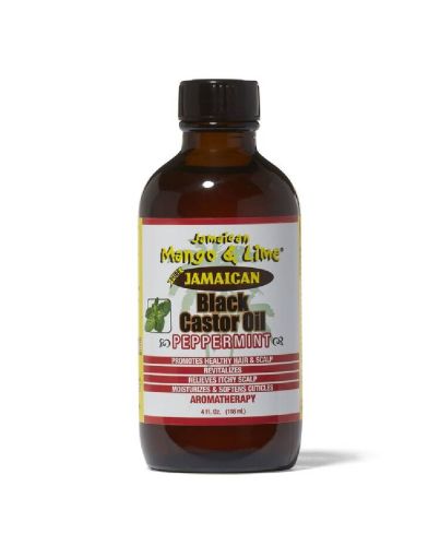 JAMAICAN BLACK CASTOR OIL PEPPERMINT 4OZ