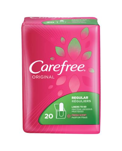 CAREFREE ORIGINAL LINERS FRESH SCENT 20'S