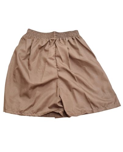 POLY BROWN PE SHORTS 4