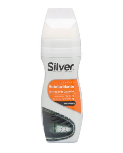 SILVER INSTANT SHOE SHINE BLACK 75ML