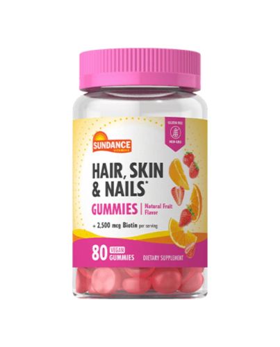 SUNDANCE HAIR,SKIN NAIL GUMMIES 80CT