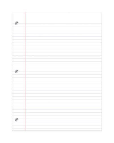 50 SHEET  WIDE RULED PAPER