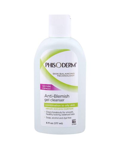 PHISODERM ANTI-BLEMISH GEL CLEANSER 6oz