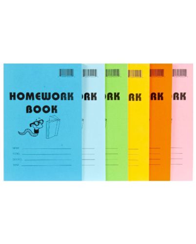 HOMEWORK BOOKS -BOOKWORM
