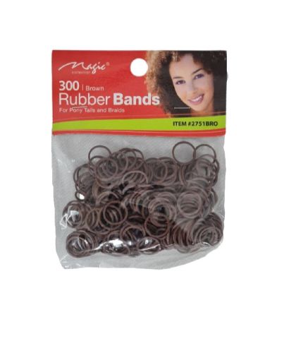 RUBBER BANDS BROWN