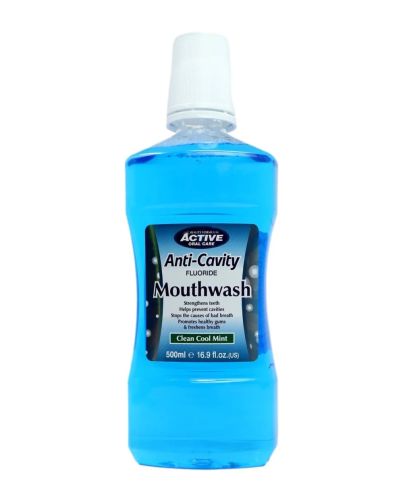 BEAUTY FORMULAS MOUTHWASH COOLMINT 500ML