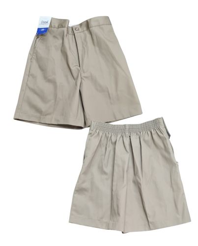 BOYS KHAKI ELASTIC WAIST SZ2