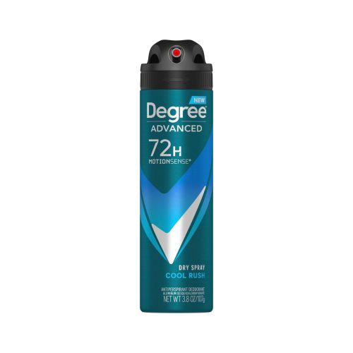 DEGREE 72H DEODORANT SPRAY COOL RUSH 3.8oz