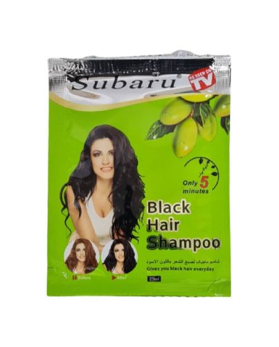 SUBARU BLACK HAIR SHAMPOO DYE 25ml