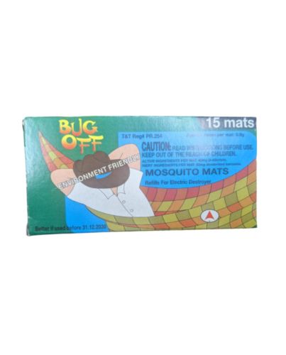 BUG OFF MATS 15'S