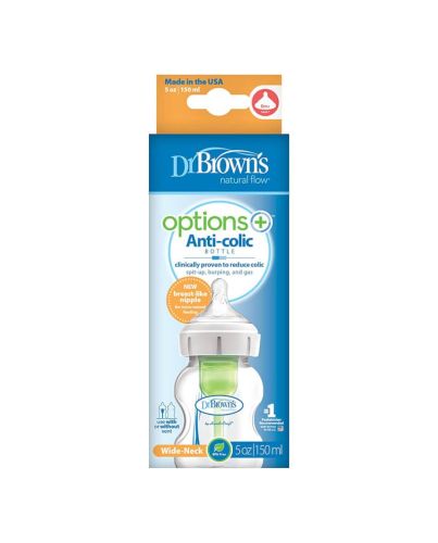 DR BROWN WIDE-NECK 5OZ BOTTLE