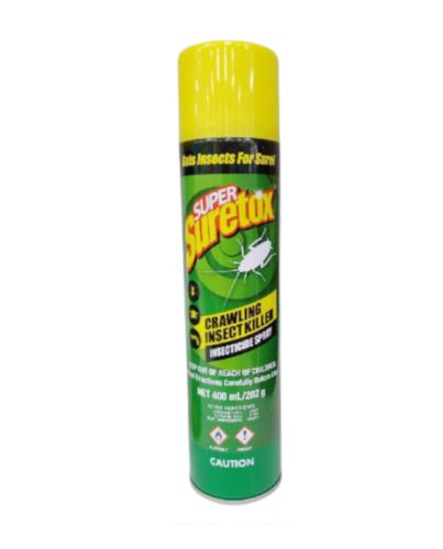 SUPER SURETOX CRAWLING INSECT SPRAY 400ML
