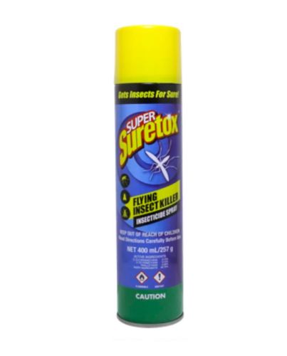 SUPER SURETOX FLYING INSECT SPRAY 400ML
