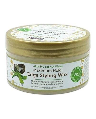 AFRICAN PRIDE MAXIMUM HOLD EDGE STYLING WAX 6OZ