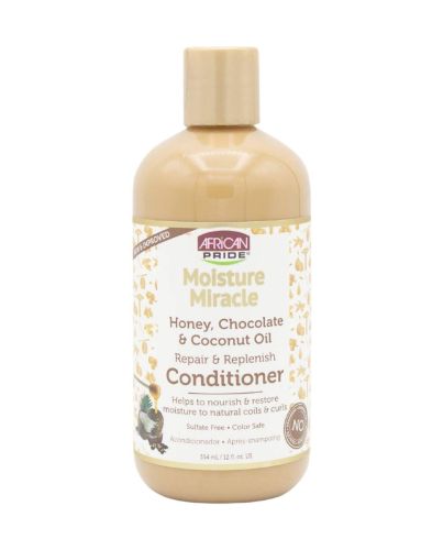 AFRICAN PRIDE MOISTURE MIRACLE CONDITIONER 12OZ