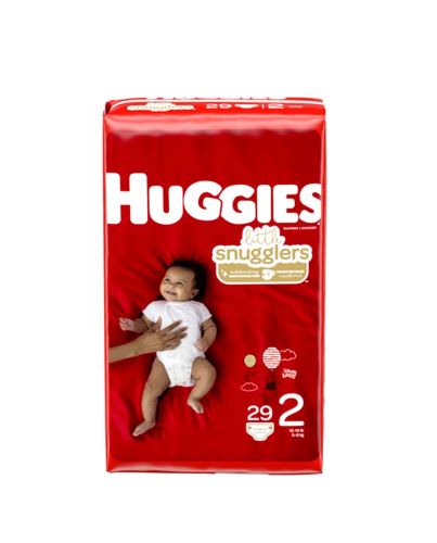 HUGGIES LITTLE SNUGGLERS STAGE2  29COUNT 12-18LBS