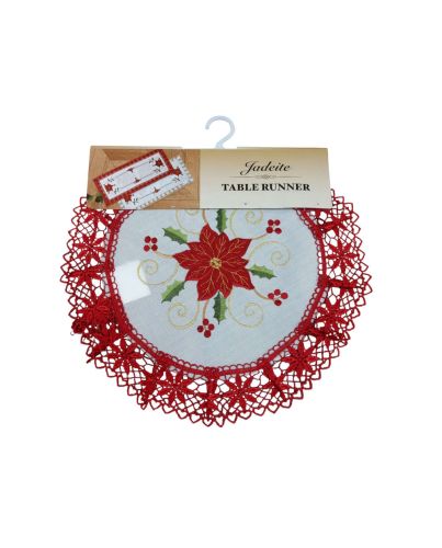 15in CHIRSTMAS ROUND PLACEMAT