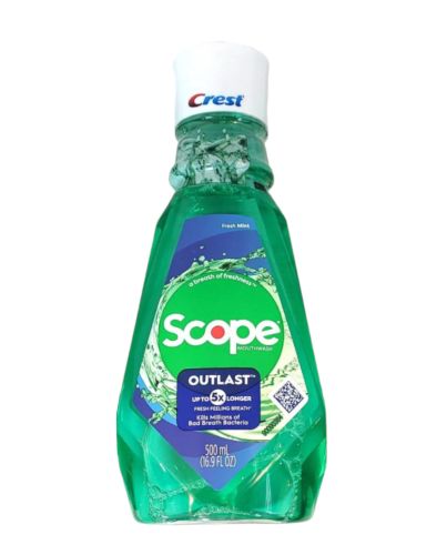 CREST MOUTHWASH SCOPE OUTLAST 500ML