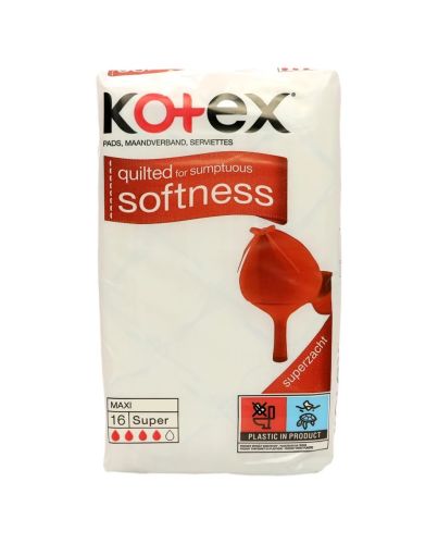 16PK KOTEX MAXI SUPER PADS