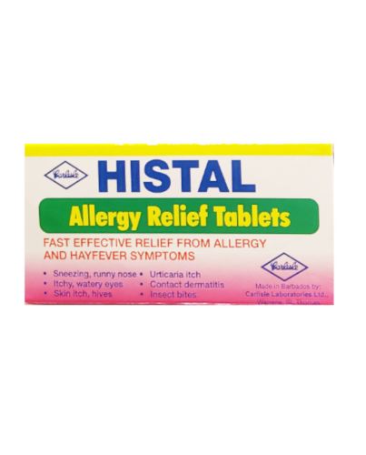 HISTAL ALLERGY RELIEF TABLETS 4MG 30PK