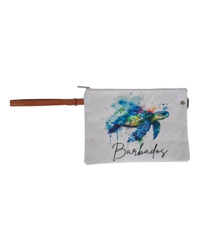 BARBADOS TURTLE CLUTCH BAG