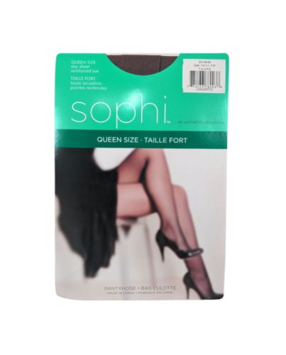 SOPHI QUEEN SIZE PANTYHOSE TAUPE