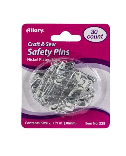 SAFETY PINS 1 1/2 30CT