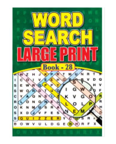 WORDSEARCH LARGE PRINT BOOK