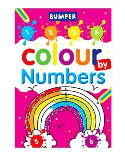 BUMPER COLOUR BY NUMBERS BOOK