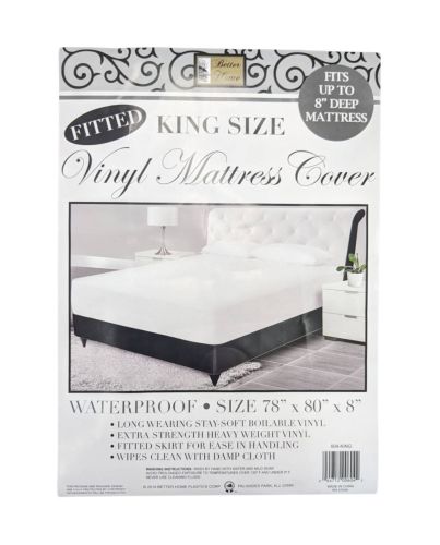 KING FITTED MATTRESS COVER