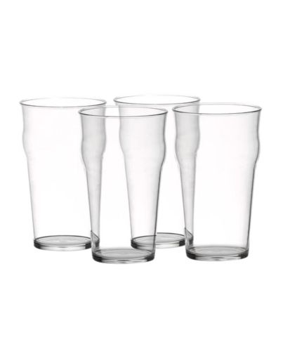 17OZ PLASTIC BEER GLASS