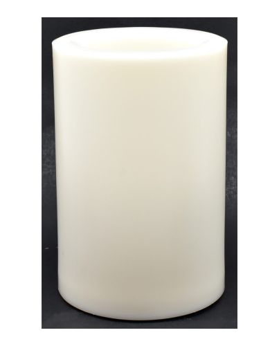 4X6 FLAMELESS CANDLE WHITE