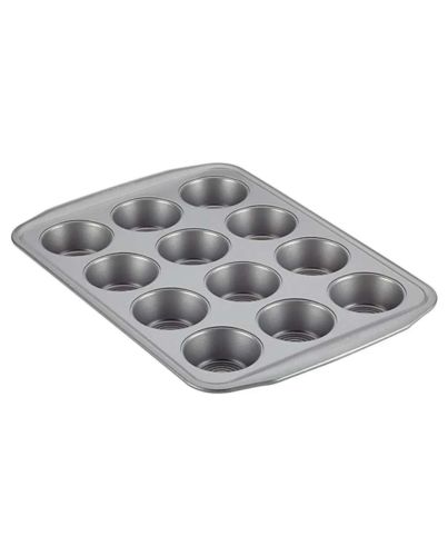 12 CUP GREY MUFFIN PAN