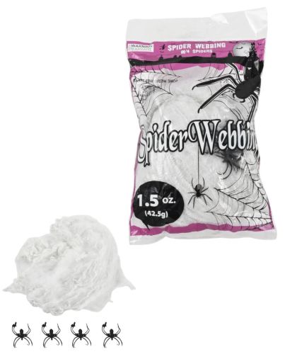 SPIDER WEBBING WHITE