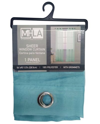 SOLID SHEER VOILE PANEL