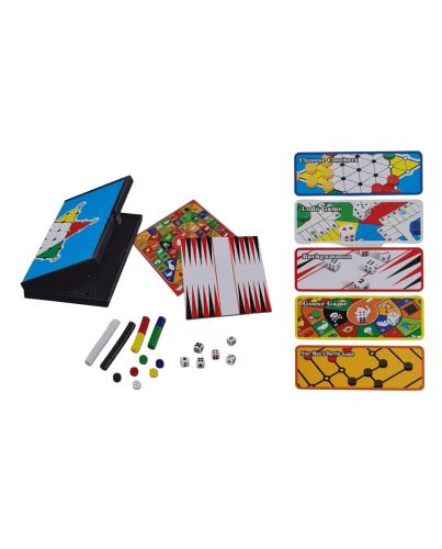 5 IN 1 MAGNETIC GAME SET