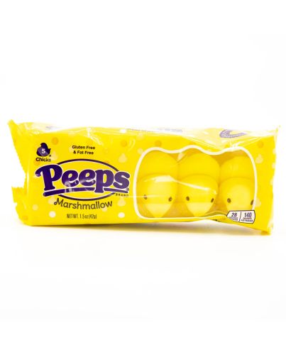 EASTER CANDY PEEPS YELLOW